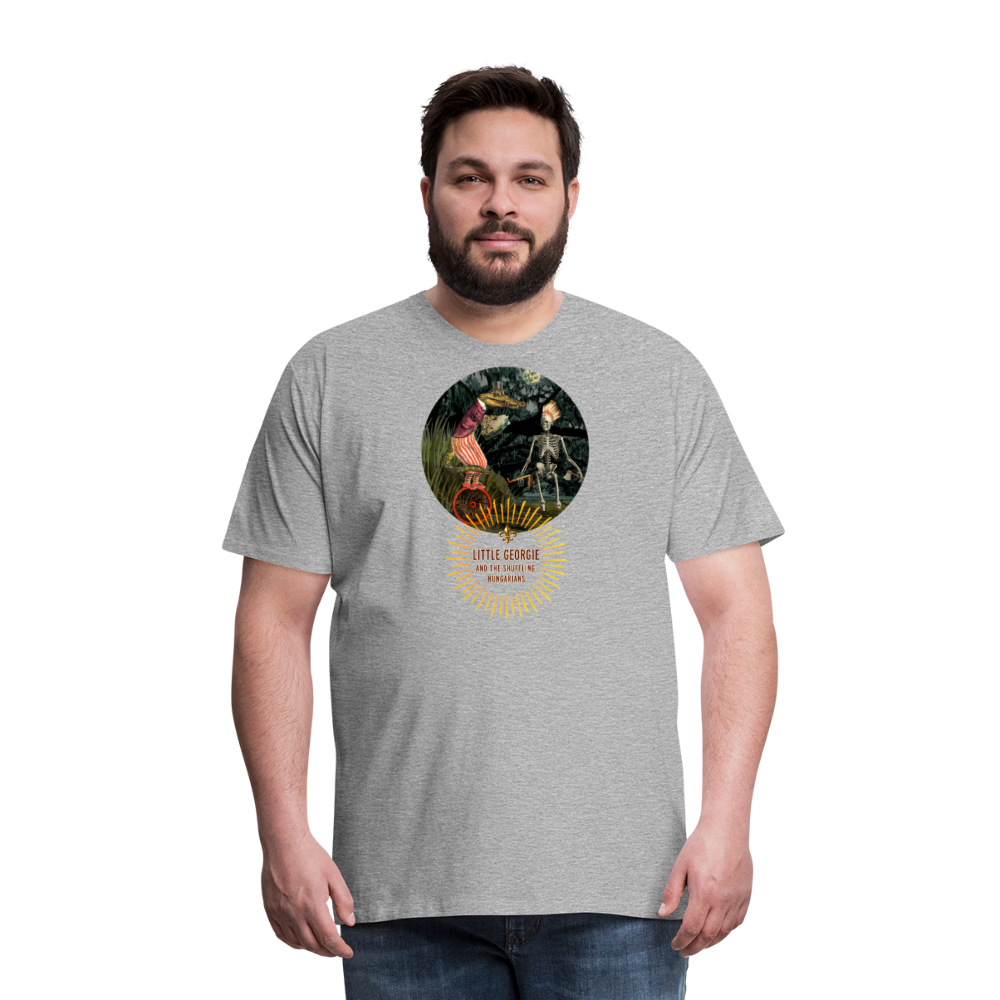 "Funky Indian" Men's Premium T-Shirt - heather gray
