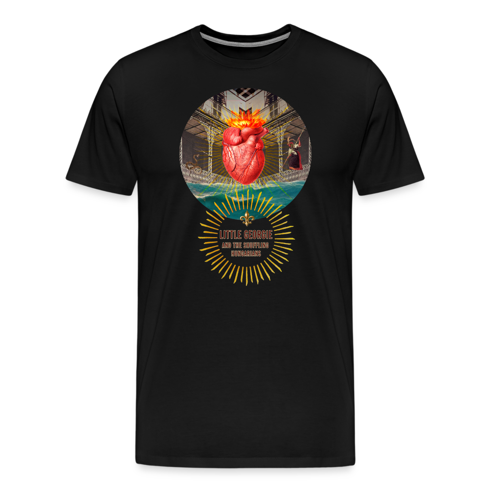 "Down In New Orleans" Men's Premium T-Shirt - black