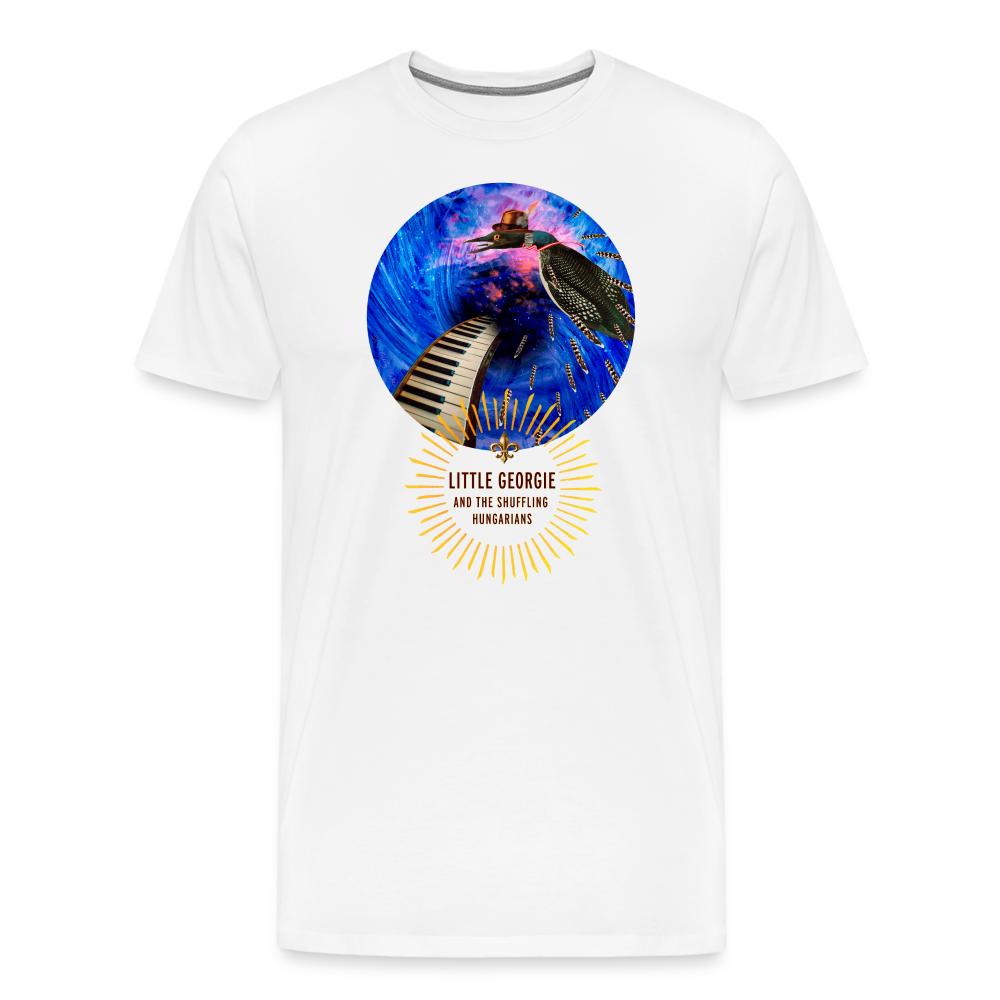 "Addictions" Men's Premium T-Shirt - white