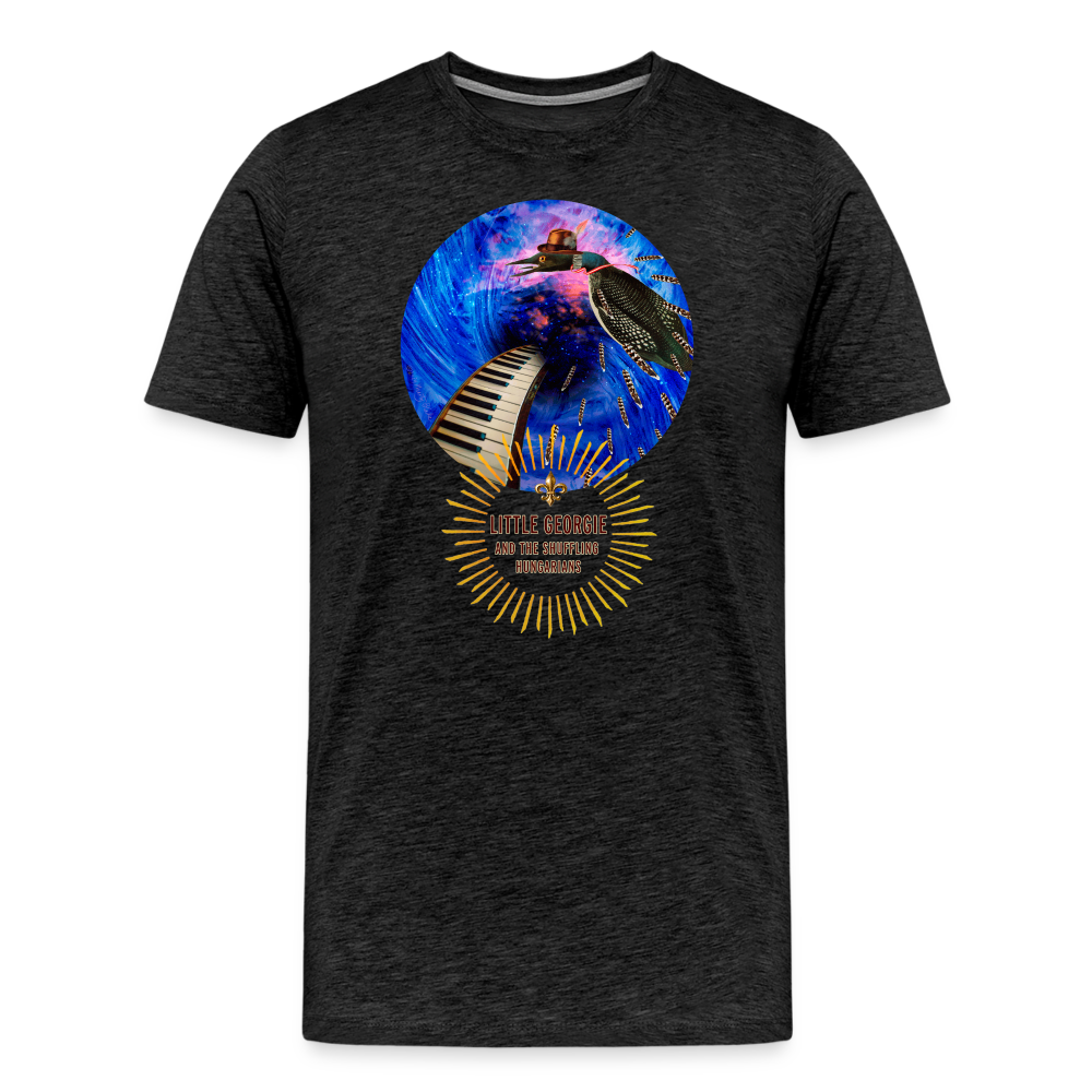 "Addictions" Men's Premium T-Shirt - charcoal grey