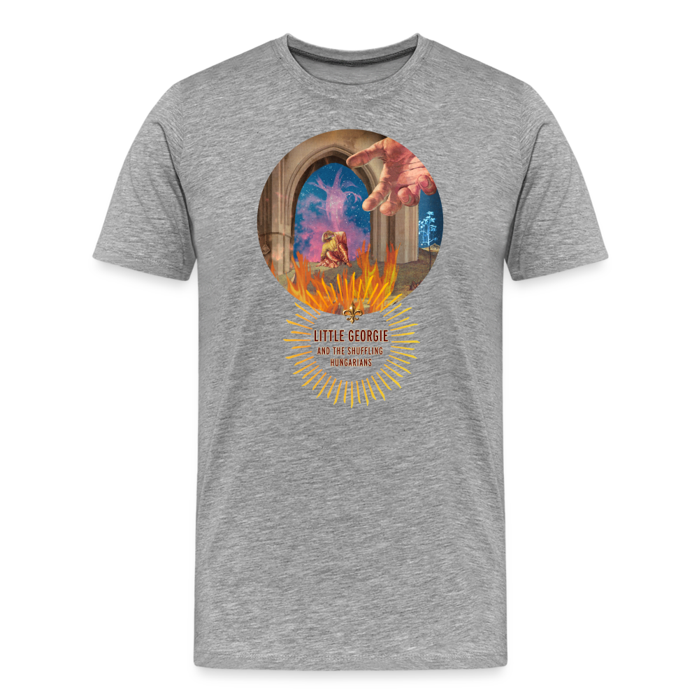 "Come To Jesus" Men's Premium T-Shirt - heather gray