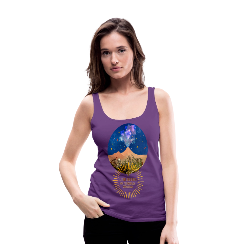 "Tear It Down" Women’s Premium Tank Top - purple