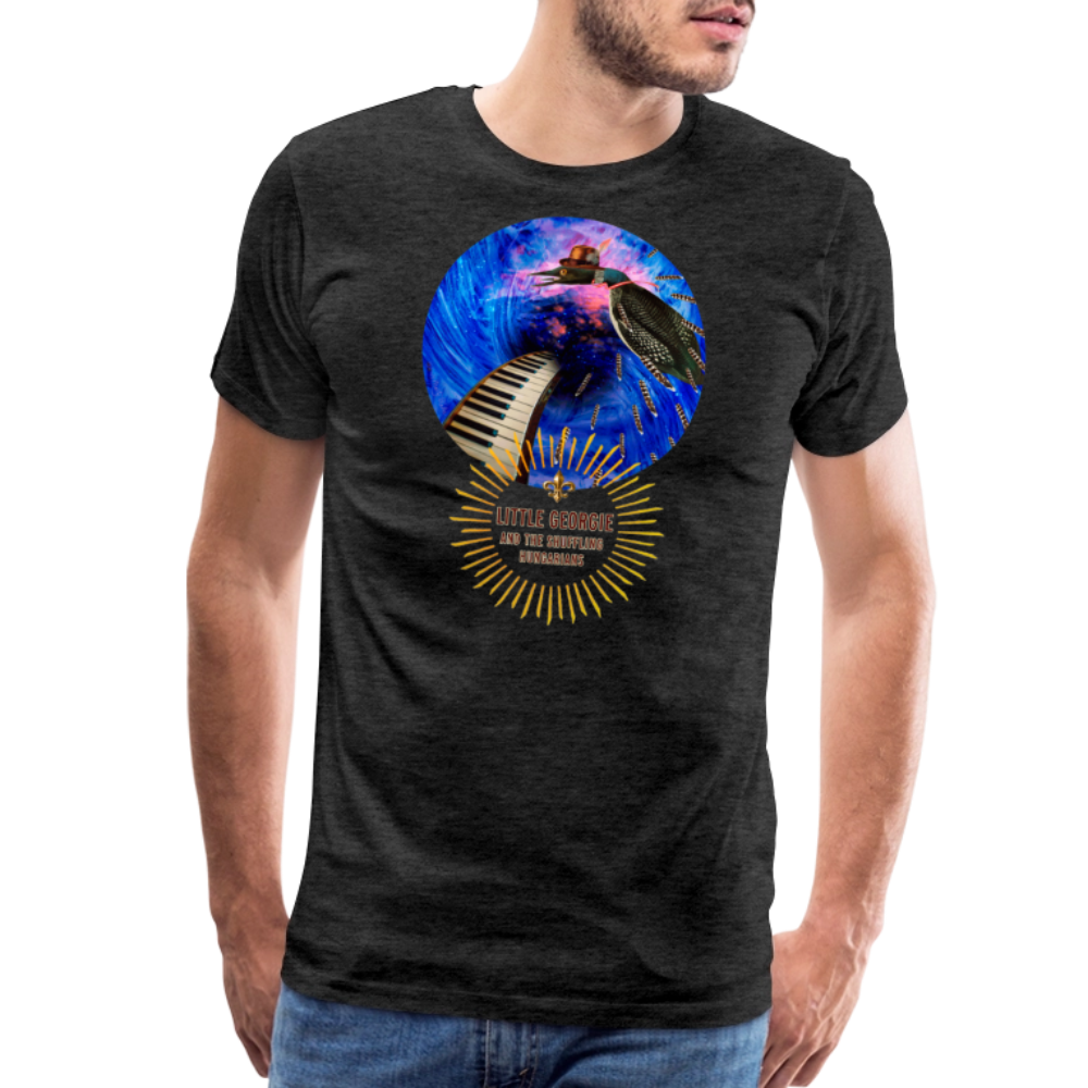 "Addictions" Men's Premium T-Shirt - charcoal grey