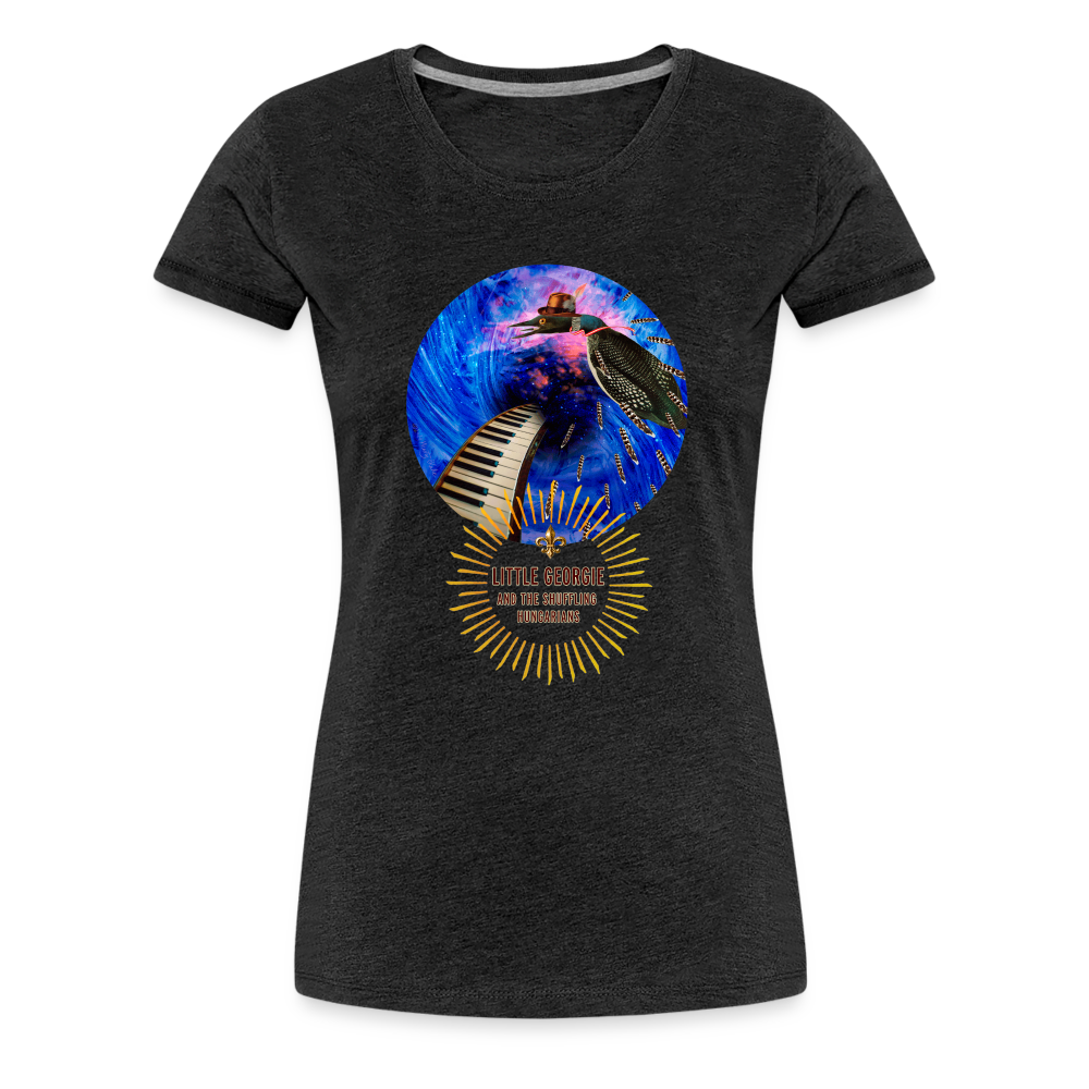 "Addictions" Women’s Premium T-Shirt - charcoal grey