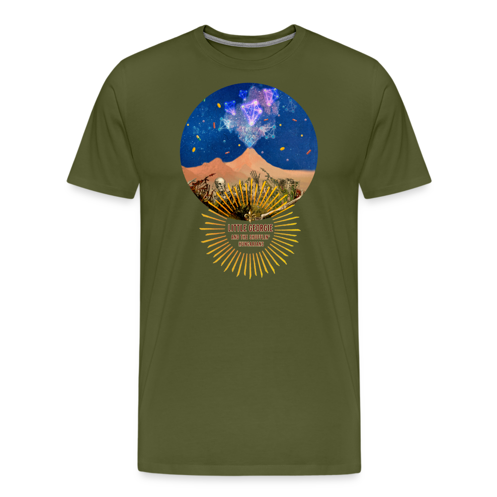 "Tear It Down" Men's Premium T-Shirt - olive green