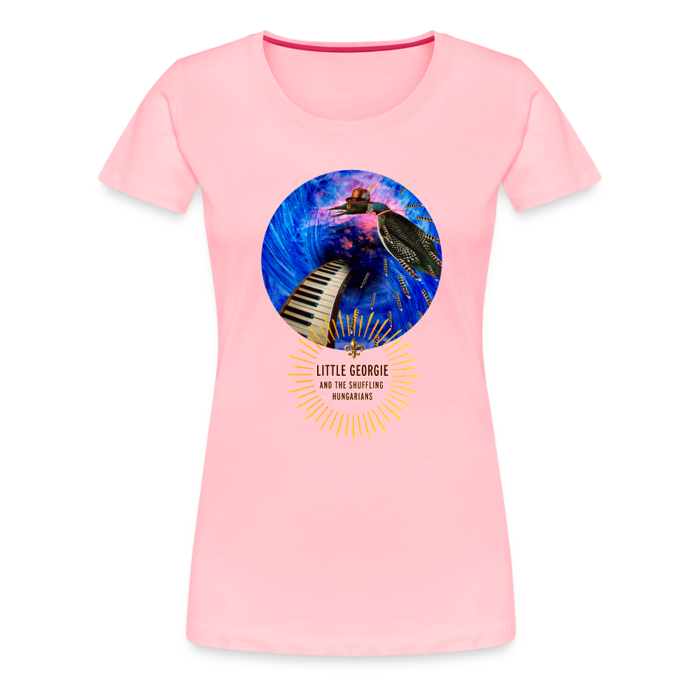 "Addictions" Women’s Premium T-Shirt - pink