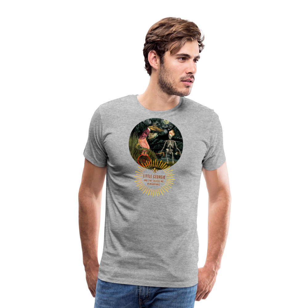 "Funky Indian" Men's Premium T-Shirt - heather gray