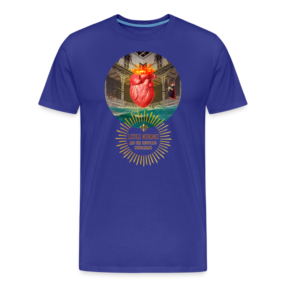 "Down In New Orleans" Men's Premium T-Shirt - royal blue