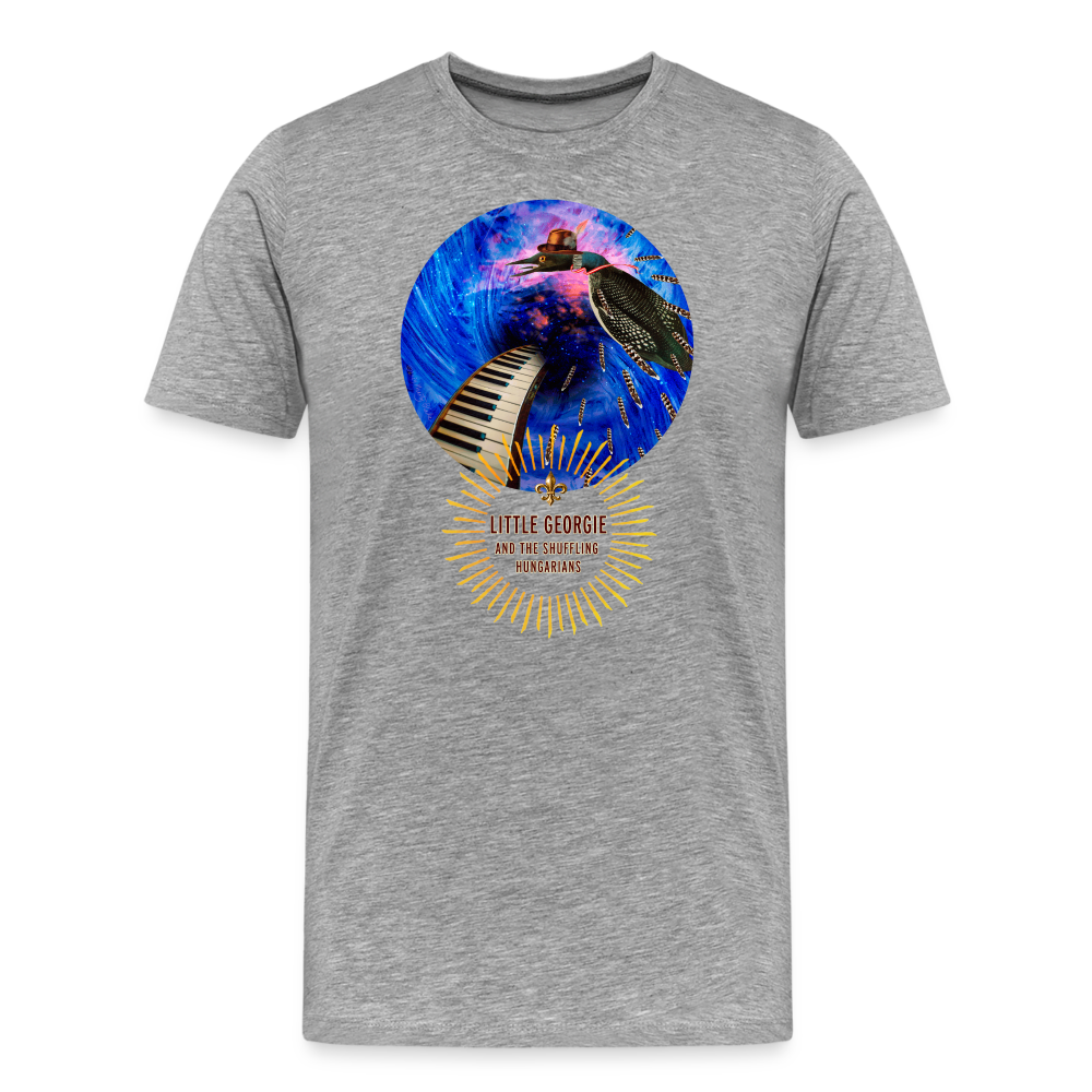 "Addictions" Men's Premium T-Shirt - heather gray