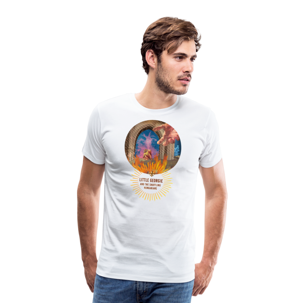 "Come To Jesus" Men's Premium T-Shirt - white