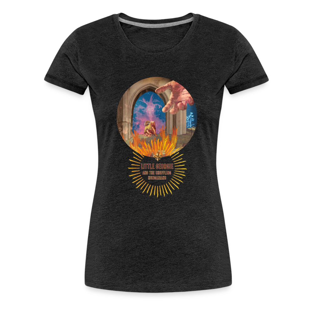 "Come To Jesus" Women’s Premium T-Shirt - charcoal grey