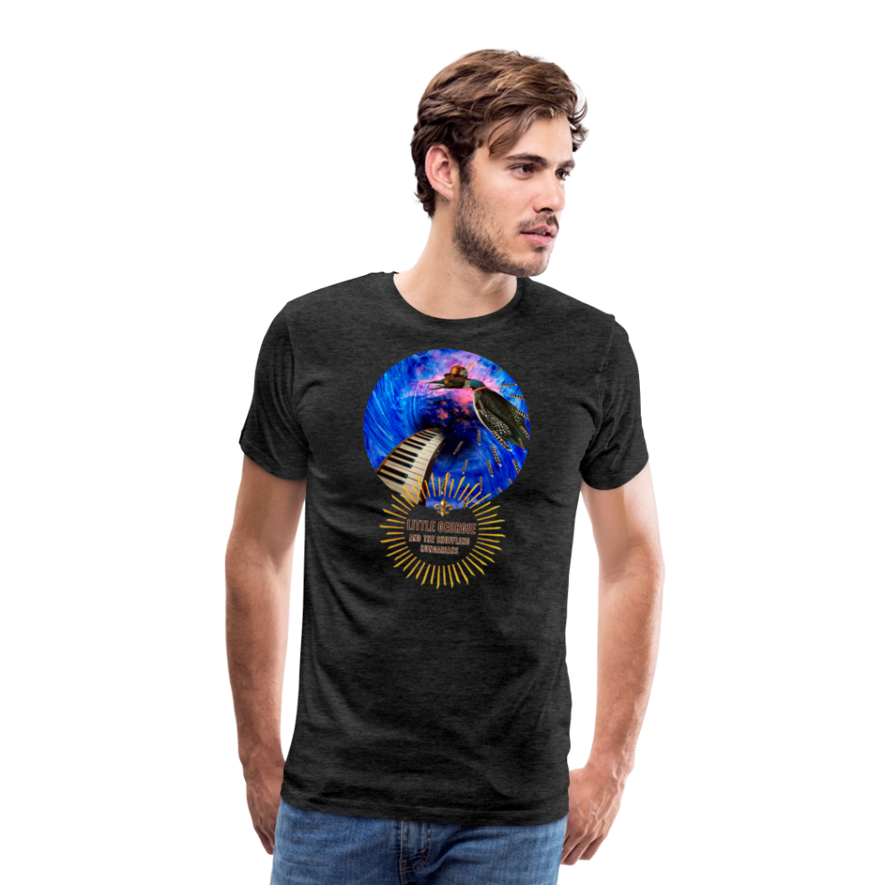 "Addictions" Men's Premium T-Shirt - charcoal grey