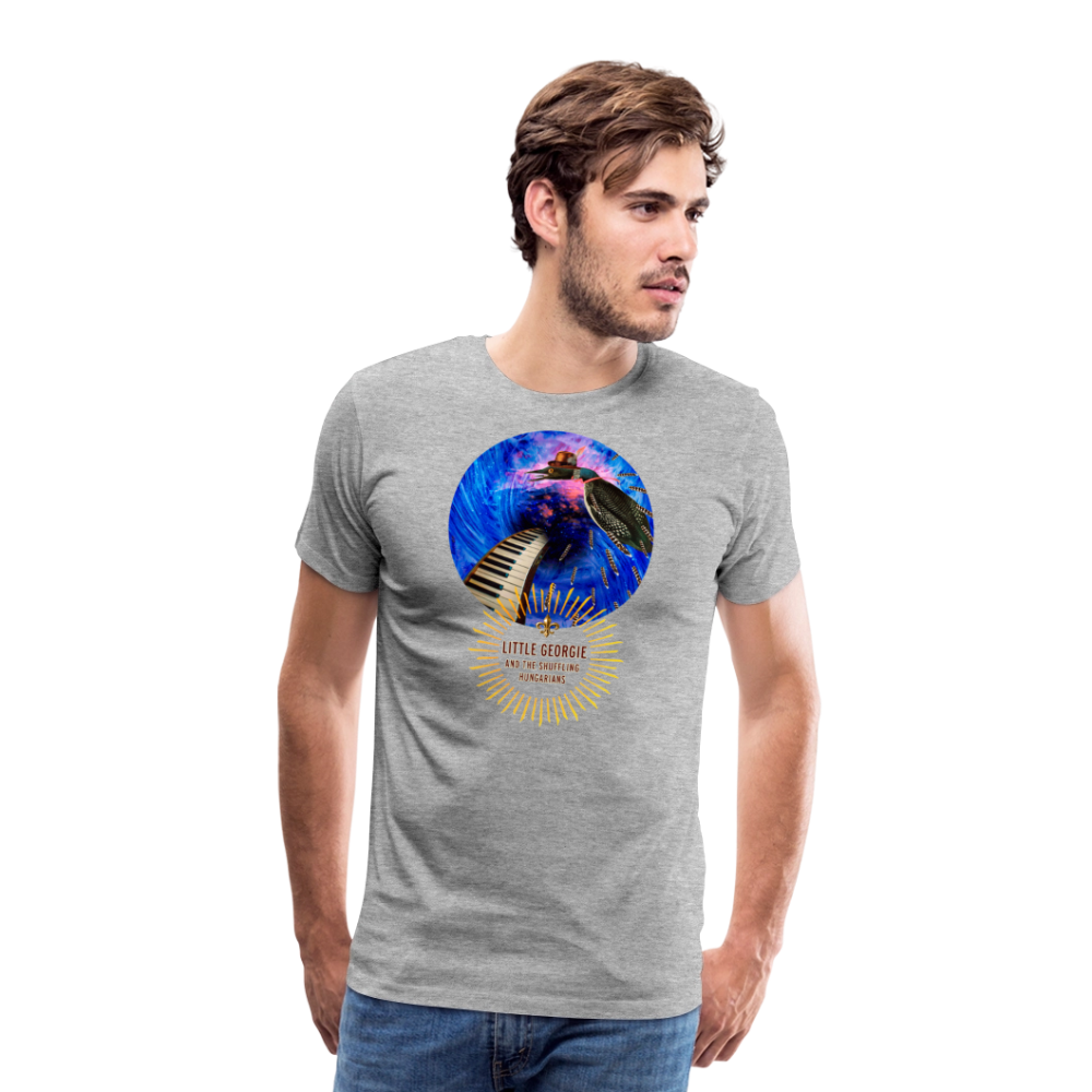 "Addictions" Men's Premium T-Shirt - heather gray