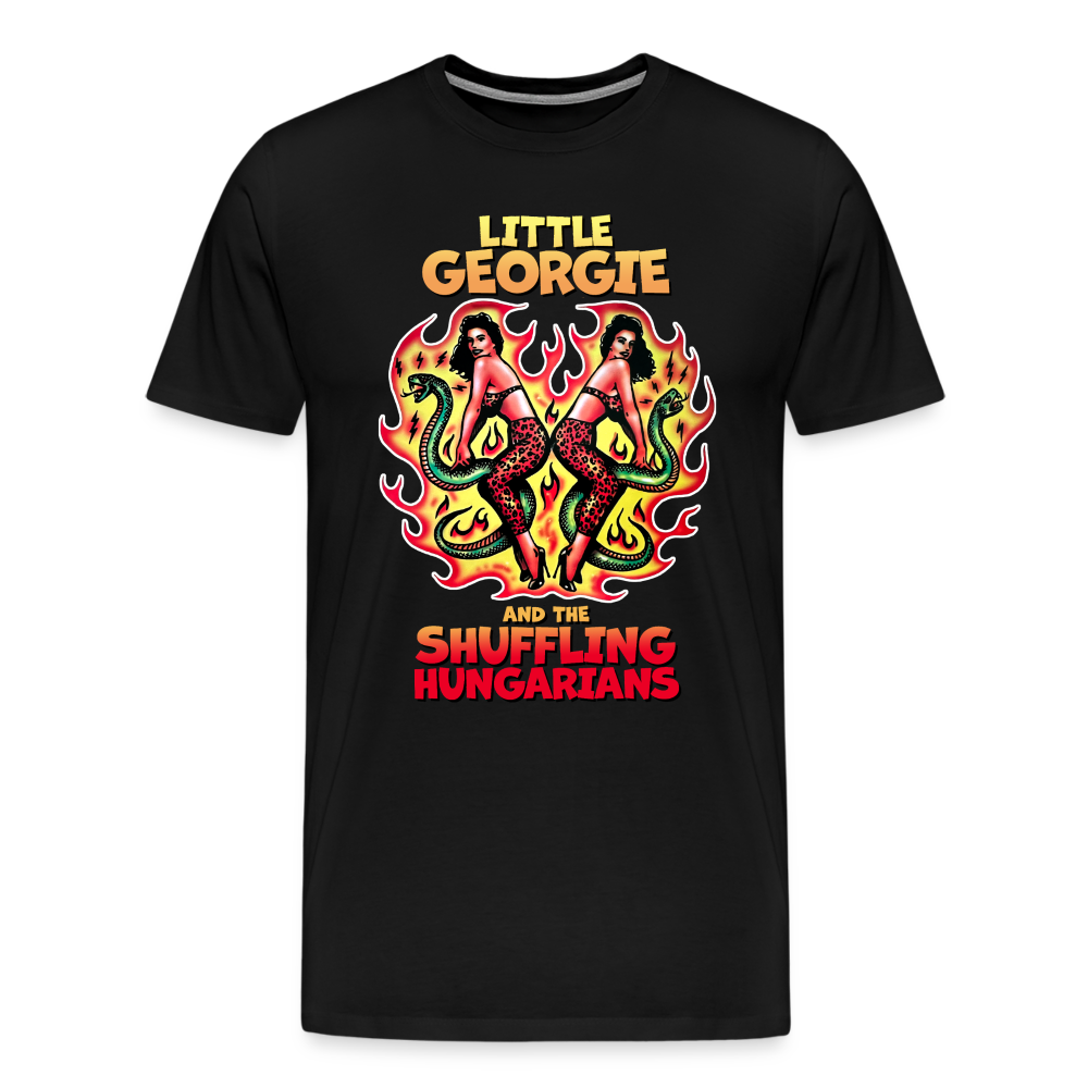 Twin Snakes - Men's Premium T-Shirt - black