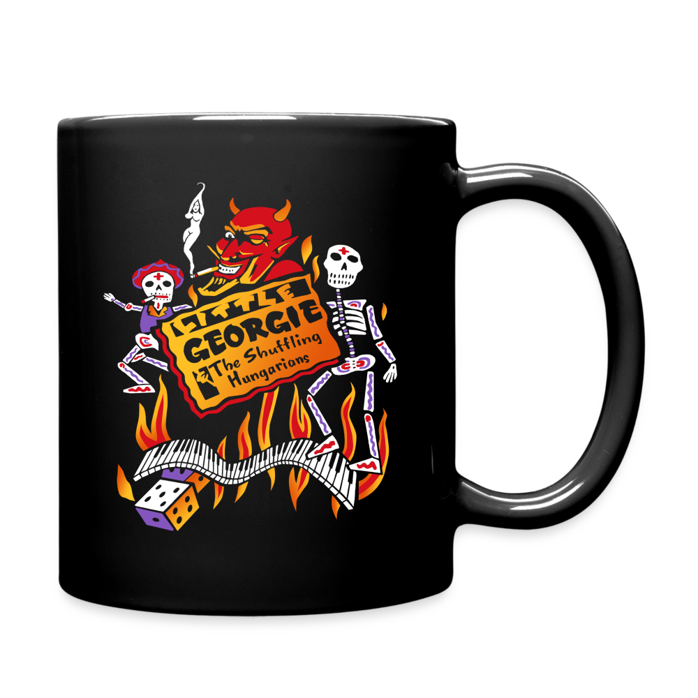 Little Georgie Triple Whammy Mug - black