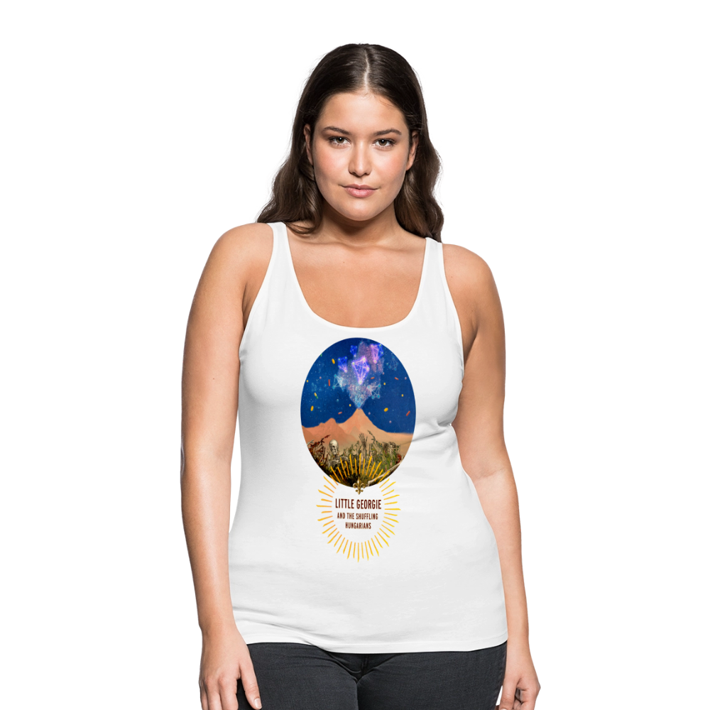 "Tear It Down" Women’s Premium Tank Top - white