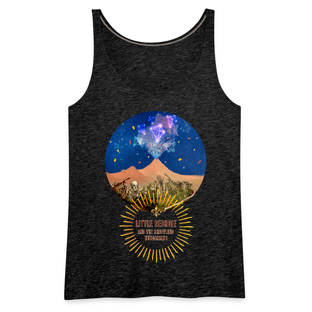 "Tear It Down" Women’s Premium Tank Top - charcoal grey