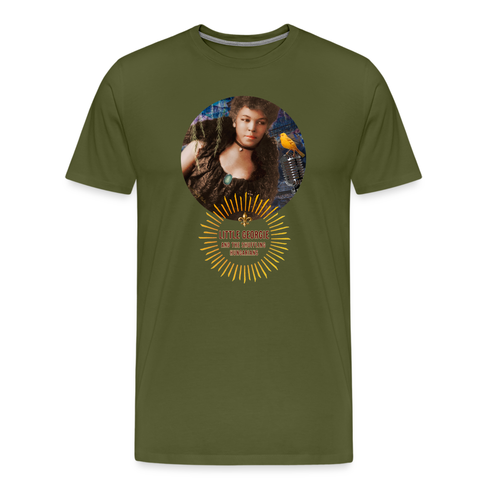 "Marie" Men's Premium T-Shirt - olive green