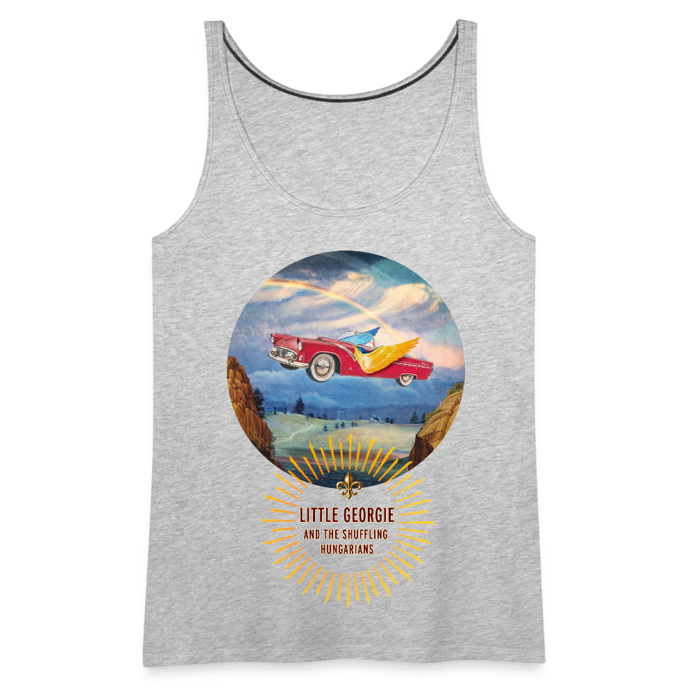 Slow Drivin' Man Women’s Premium Tank Top - heather gray