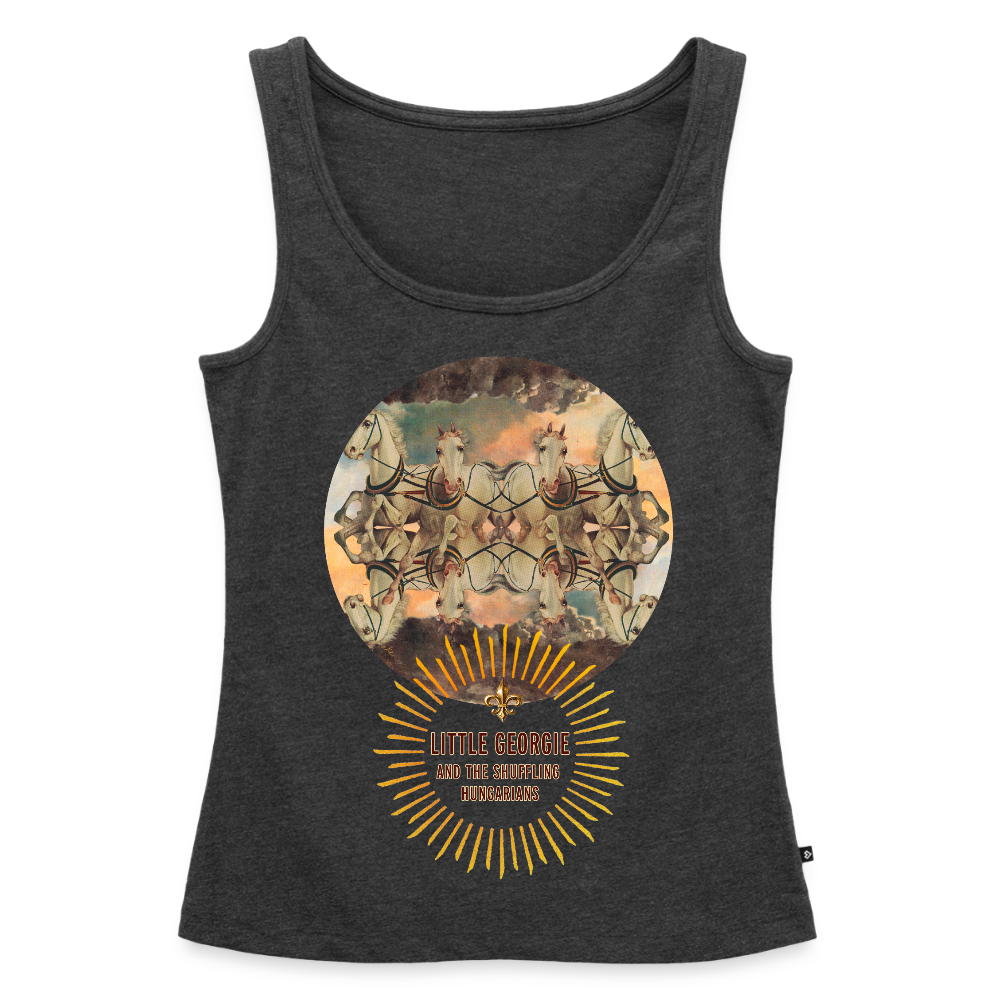 "Wrong Set Of Horses" Women’s Premium Tank Top - heather anthracite