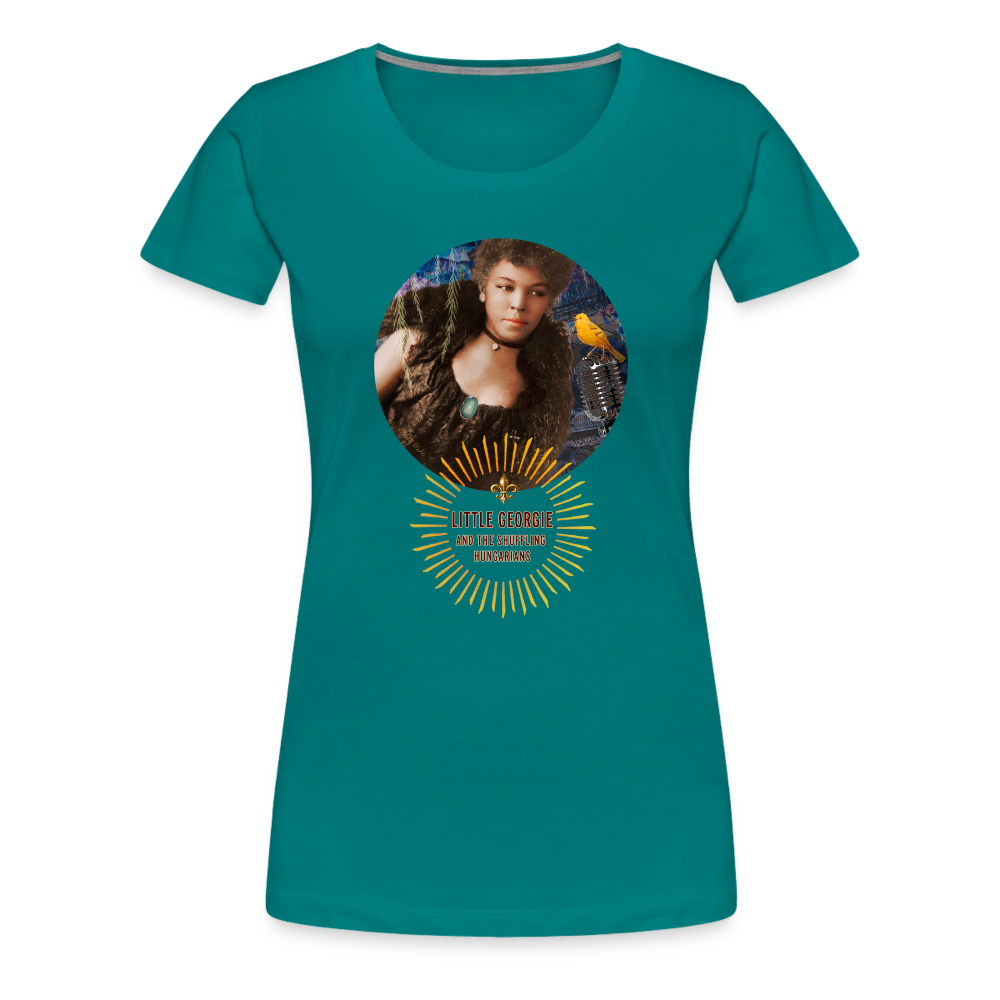 "Marie" Women’s Premium T-Shirt - teal