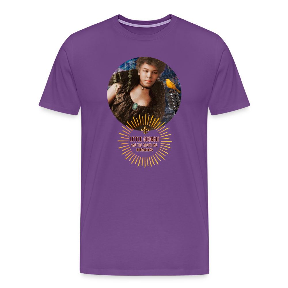 "Marie" Men's Premium T-Shirt - purple