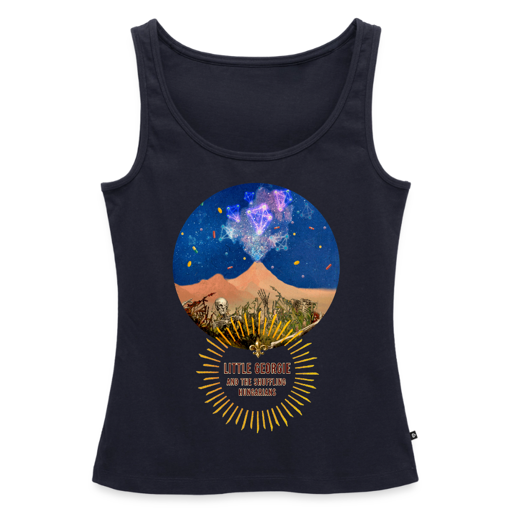 "Tear It Down" Women’s Premium Tank Top - navy