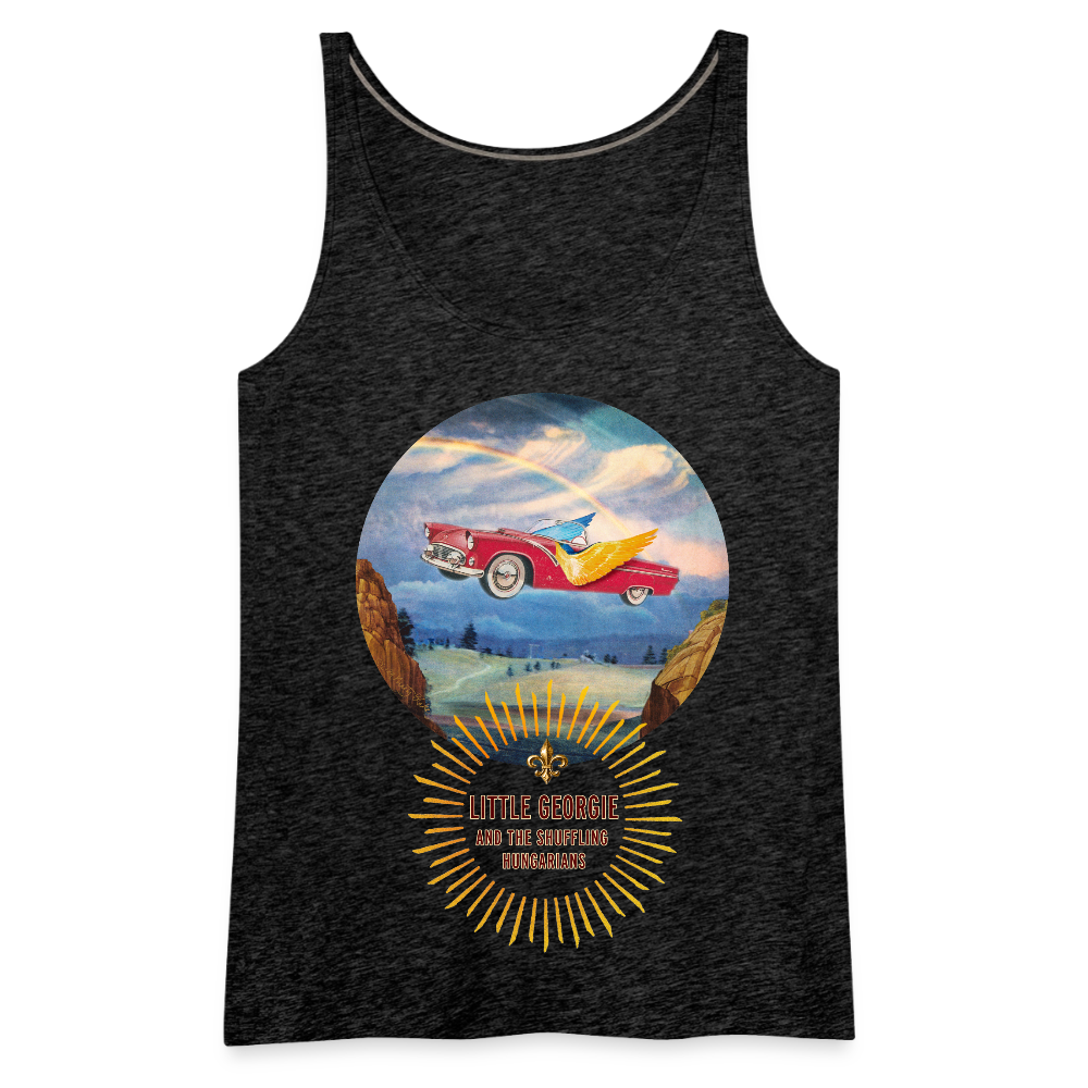 Slow Drivin' Man Women’s Premium Tank Top - charcoal grey
