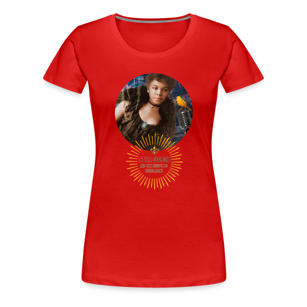 "Marie" Women’s Premium T-Shirt - red