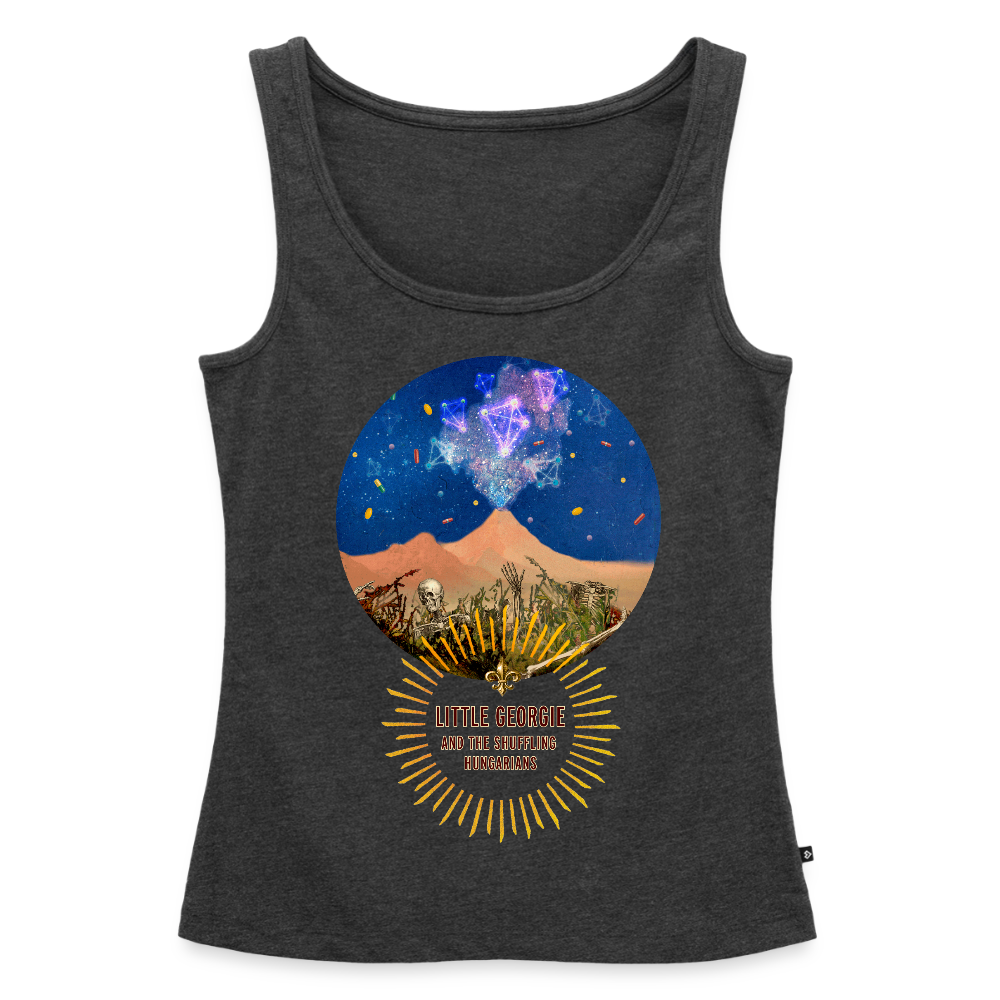 "Tear It Down" Women’s Premium Tank Top - heather anthracite