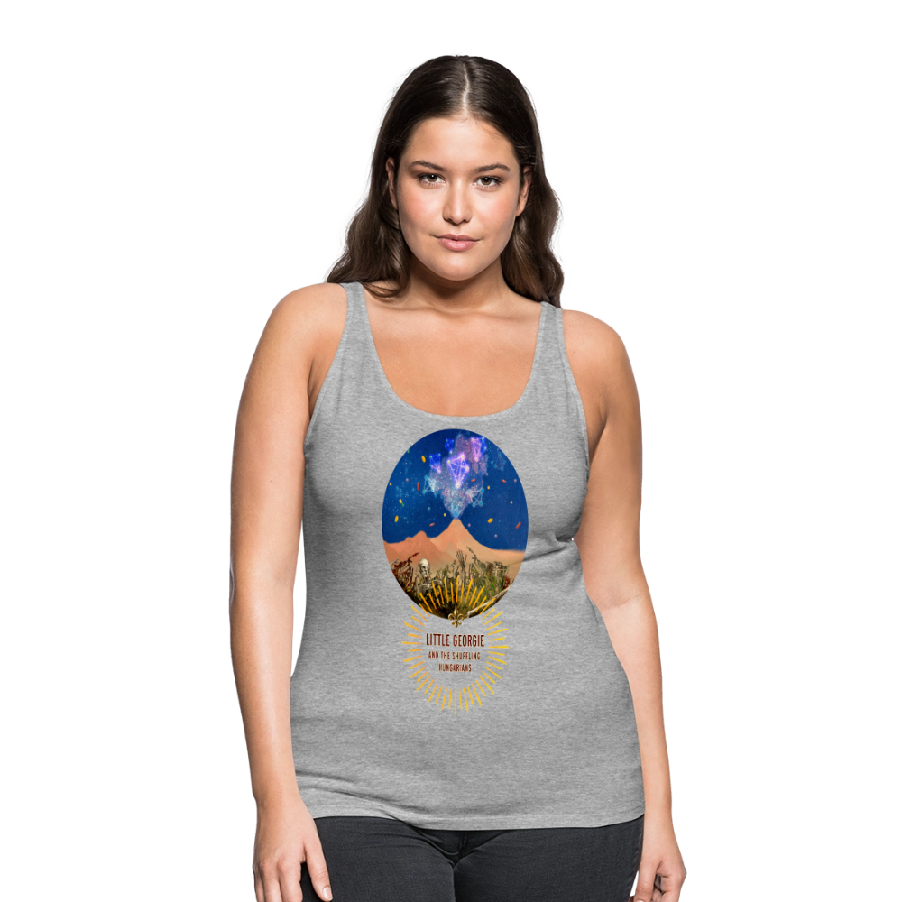 "Tear It Down" Women’s Premium Tank Top - heather gray
