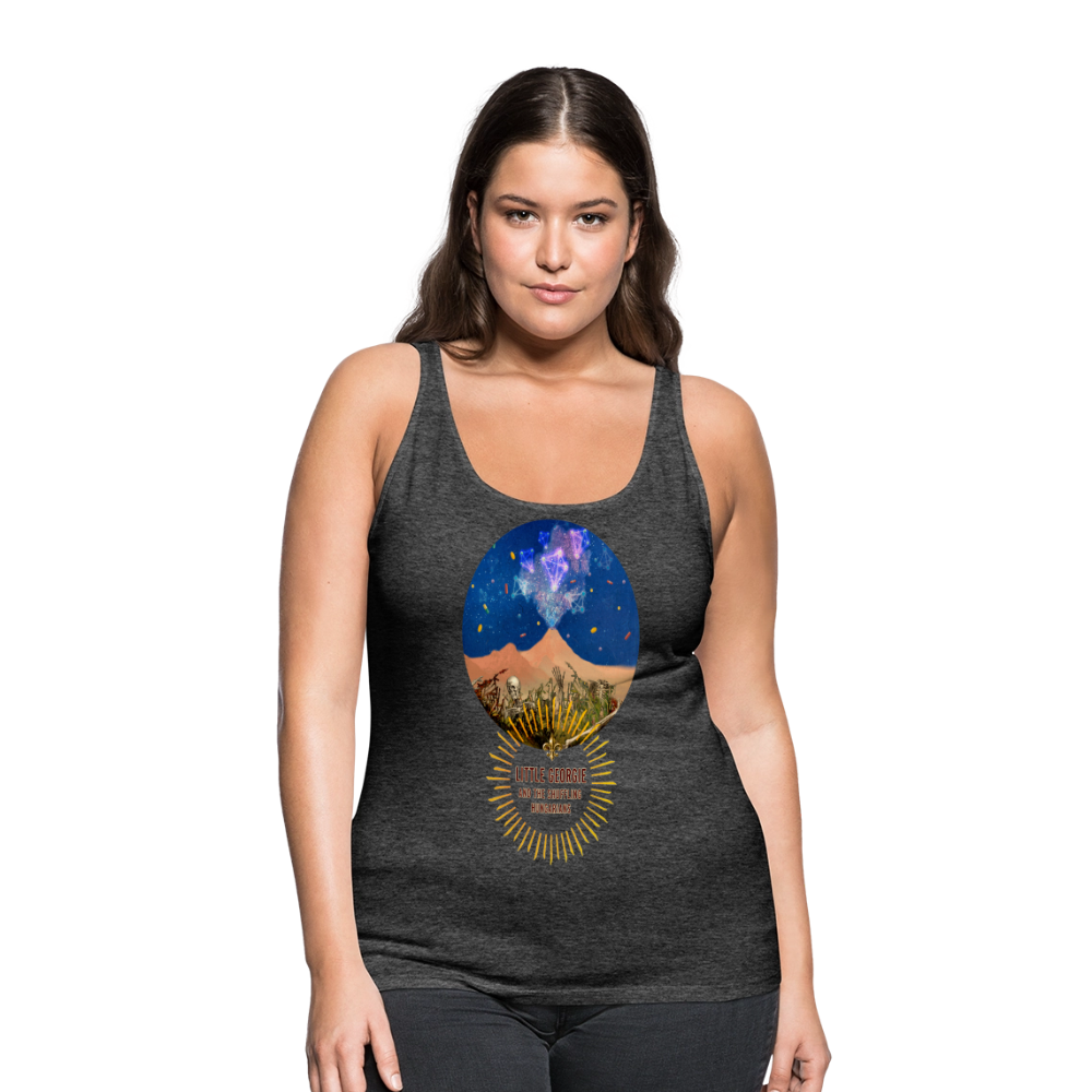 "Tear It Down" Women’s Premium Tank Top - charcoal grey