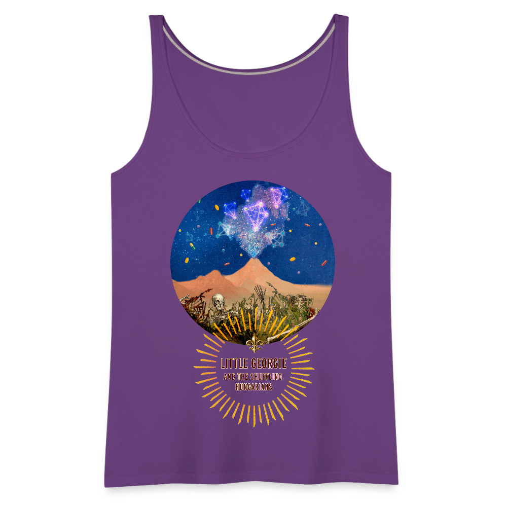 "Tear It Down" Women’s Premium Tank Top - purple