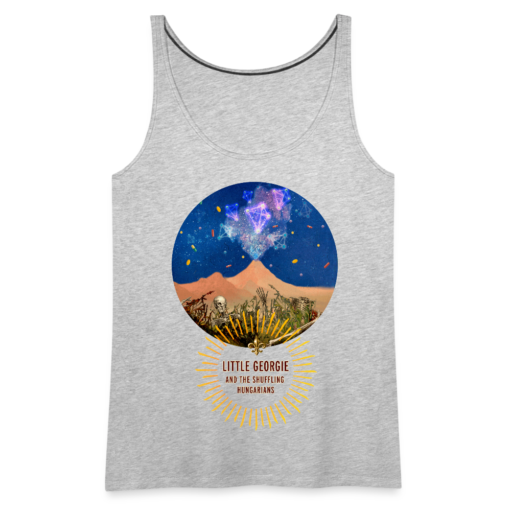"Tear It Down" Women’s Premium Tank Top - heather gray
