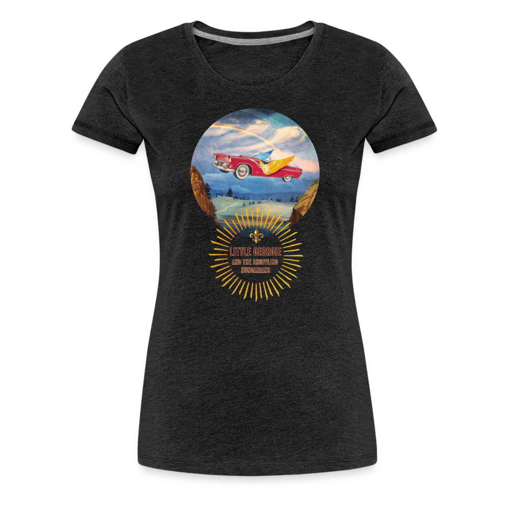 "Slow Drivin'" Women’s Premium T-Shirt - charcoal grey