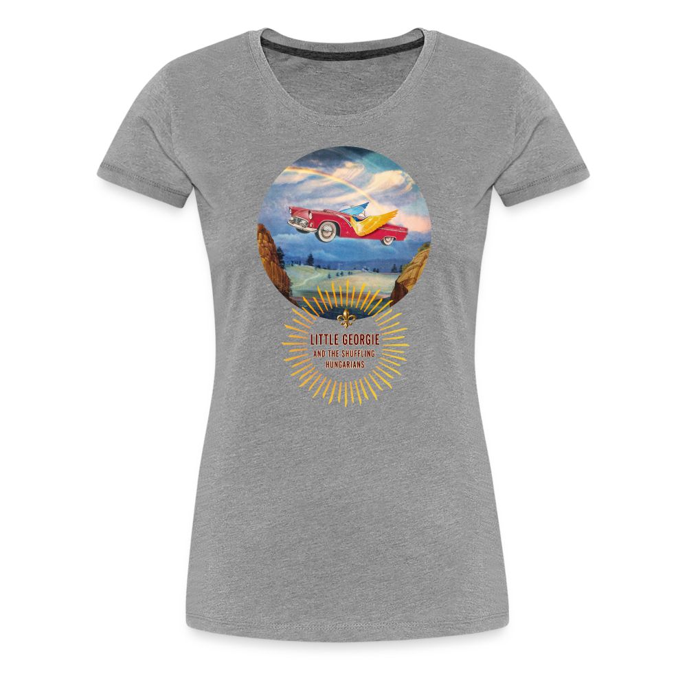 "Slow Drivin'" Women’s Premium T-Shirt - heather gray