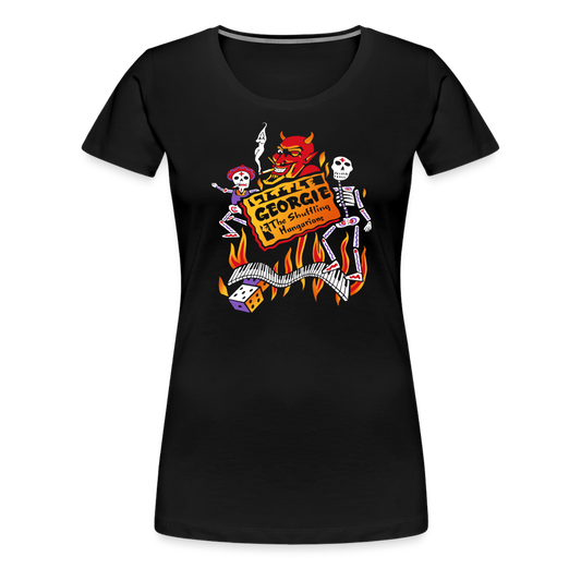 Little Georgie Devil - Women’s Premium T-Shirt - black