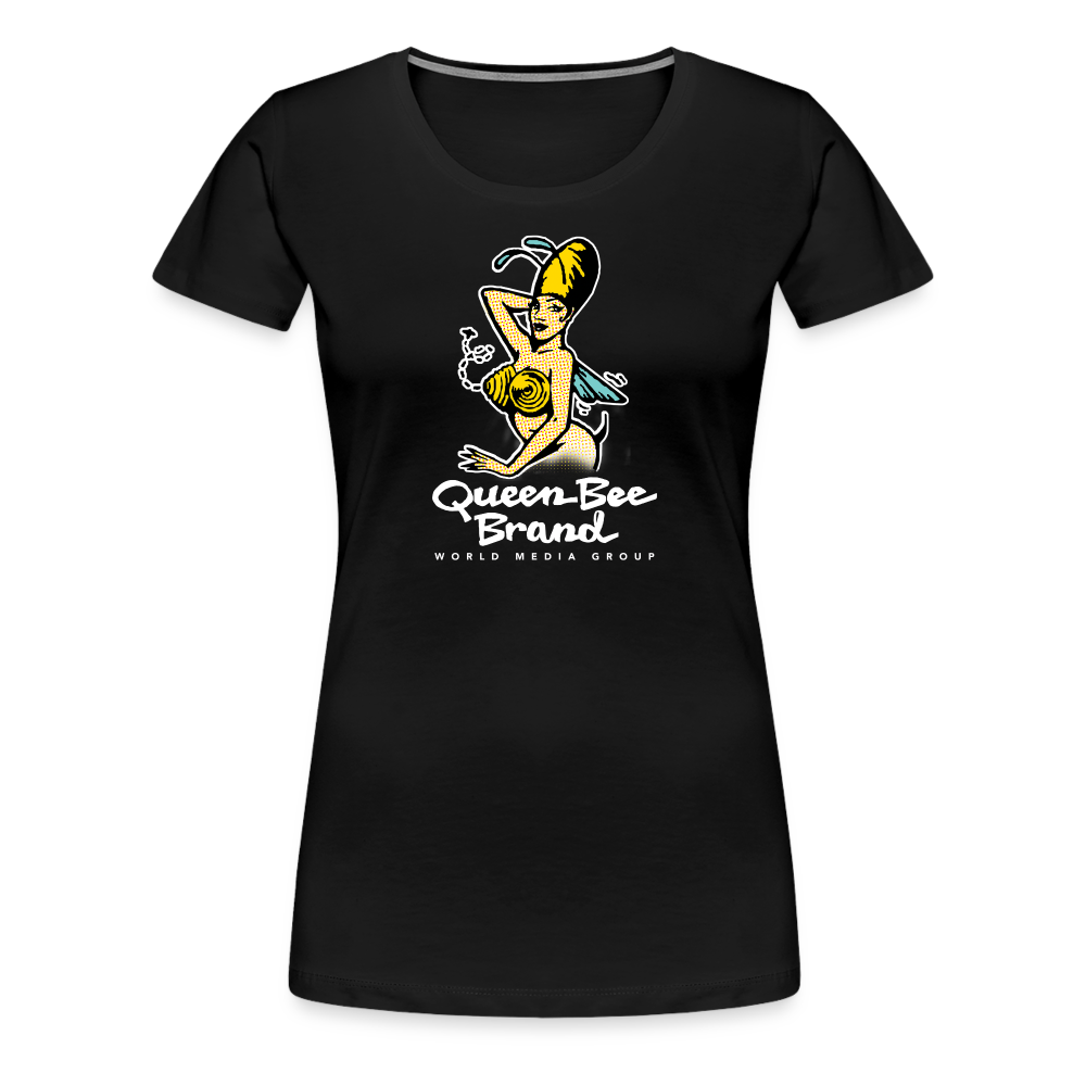 Queen Bee Brand - Women’s Premium T-Shirt - black