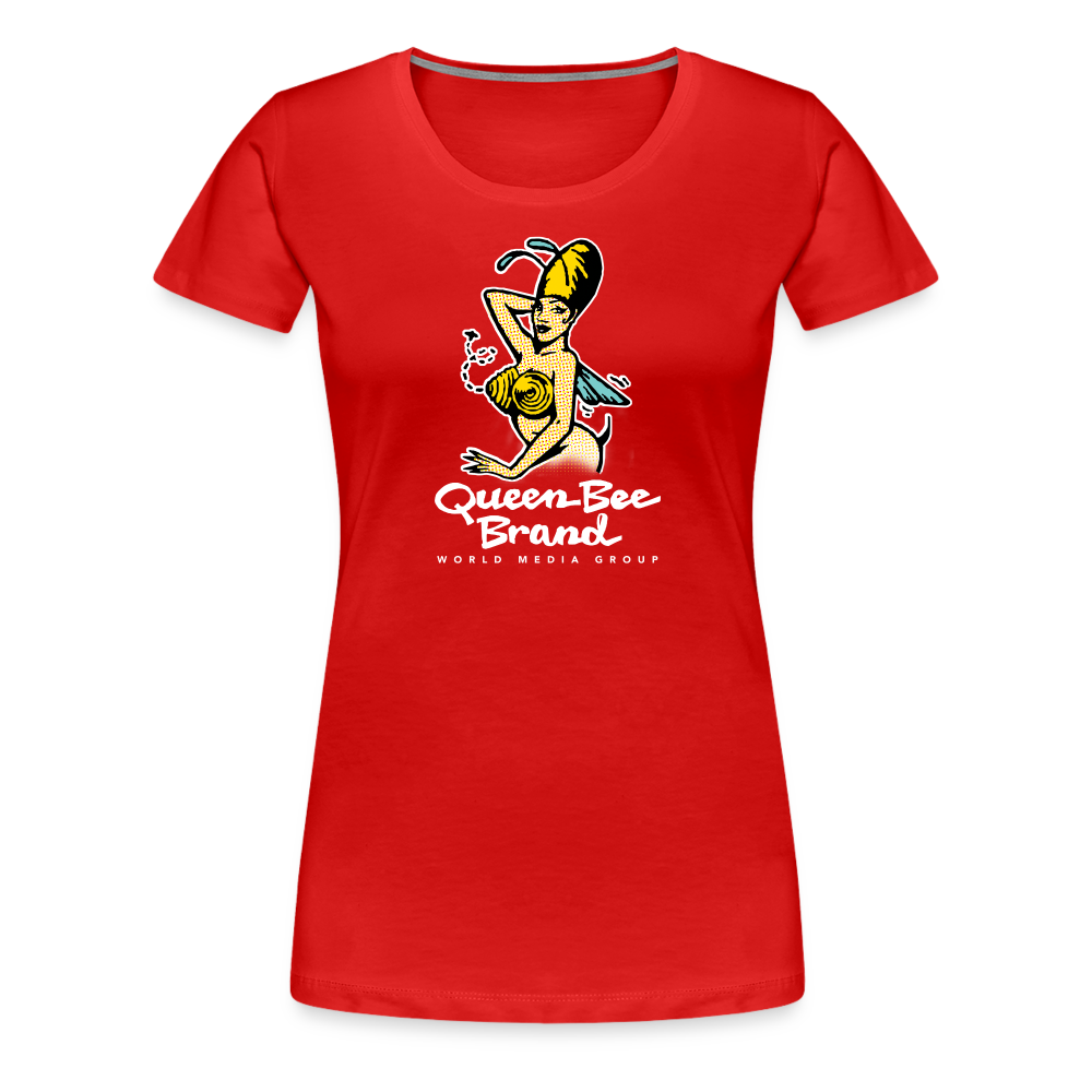 Queen Bee Brand - Women’s Premium T-Shirt - red