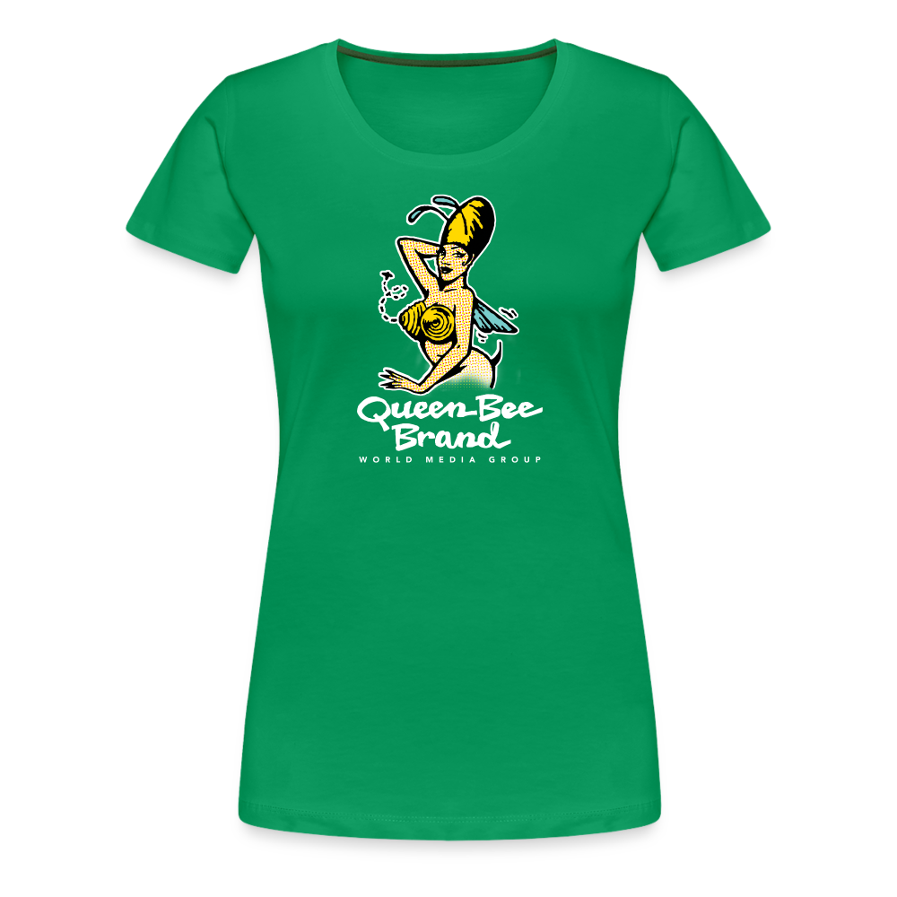 Queen Bee Brand - Women’s Premium T-Shirt - kelly green