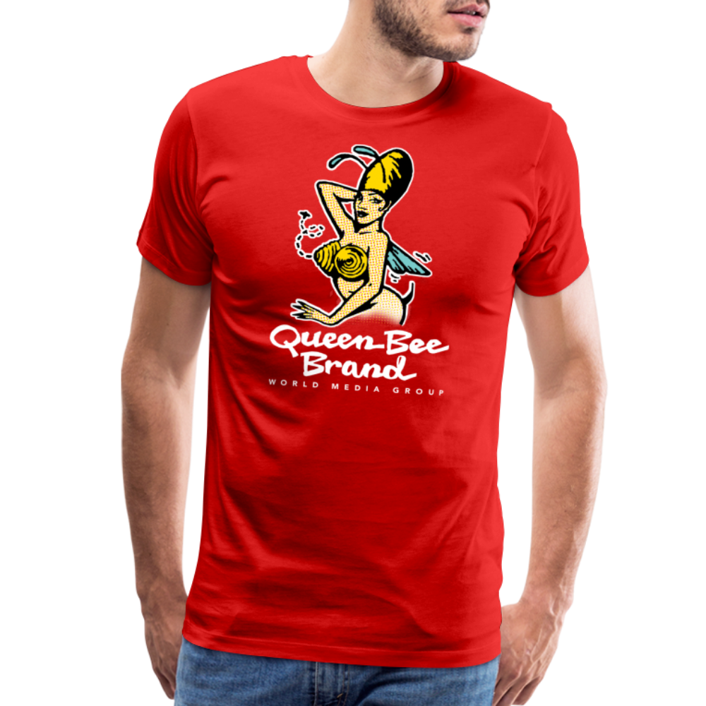 Queen Bee Brand - Men's Premium T-Shirt - red