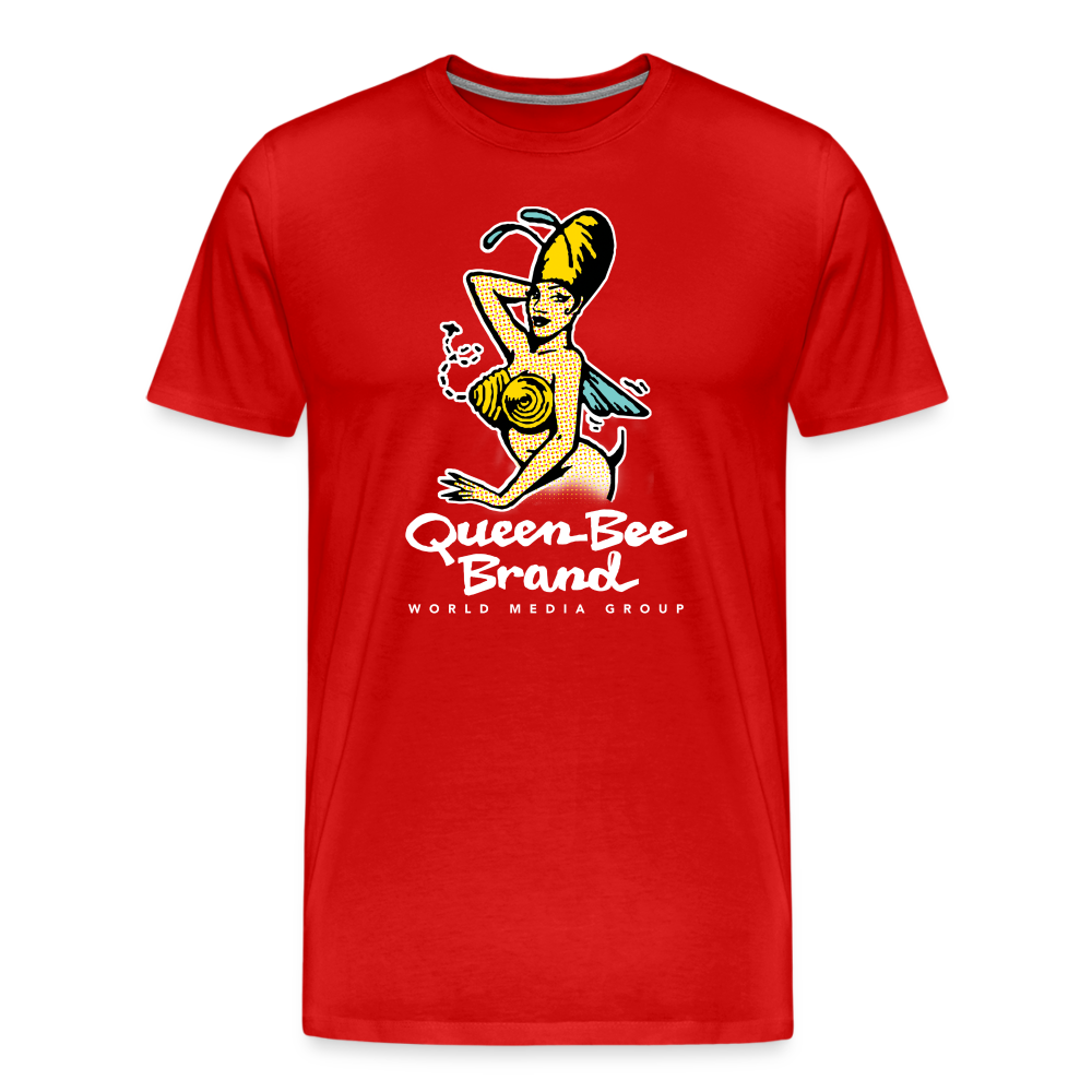 Queen Bee Brand - Men's Premium T-Shirt - red