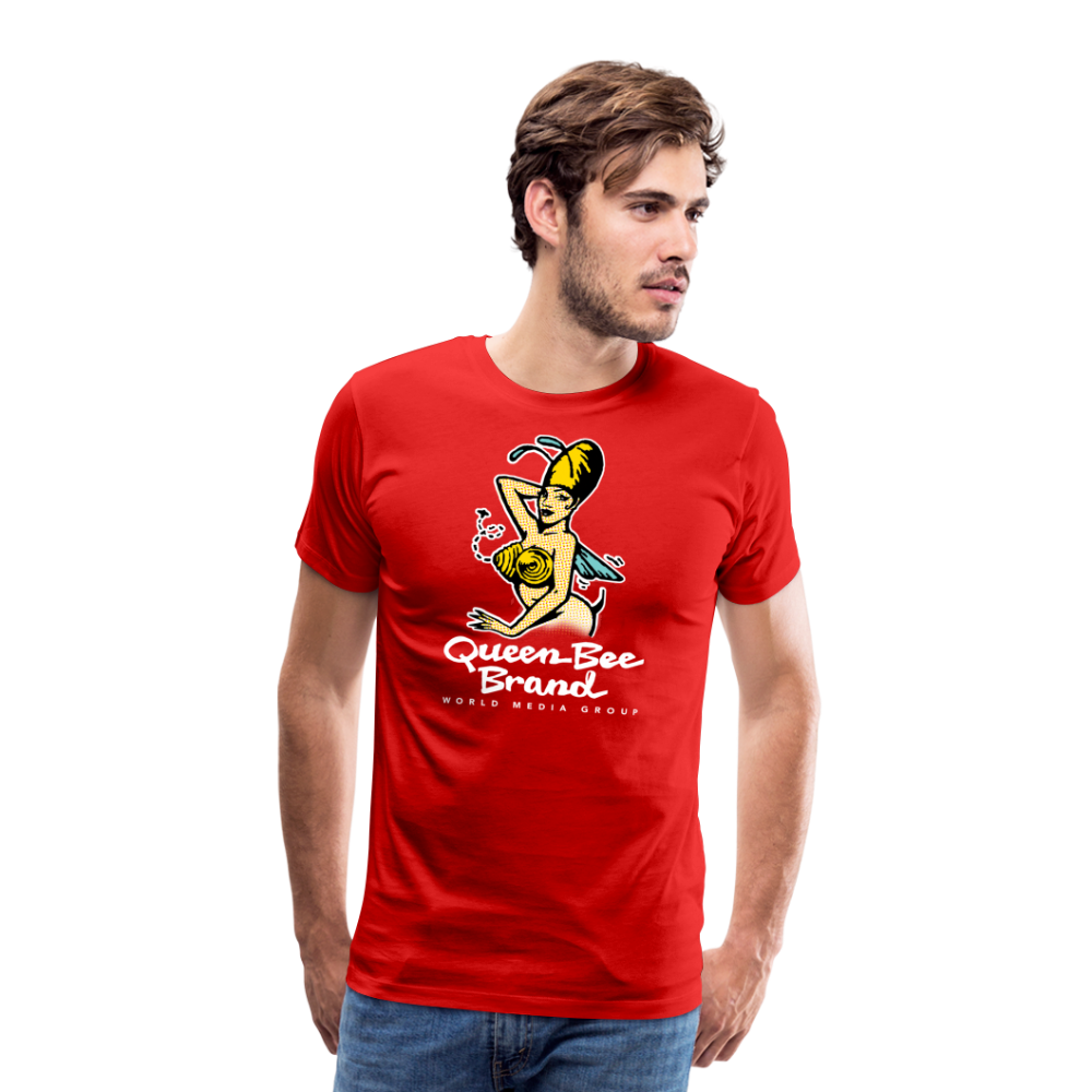 Queen Bee Brand - Men's Premium T-Shirt - red