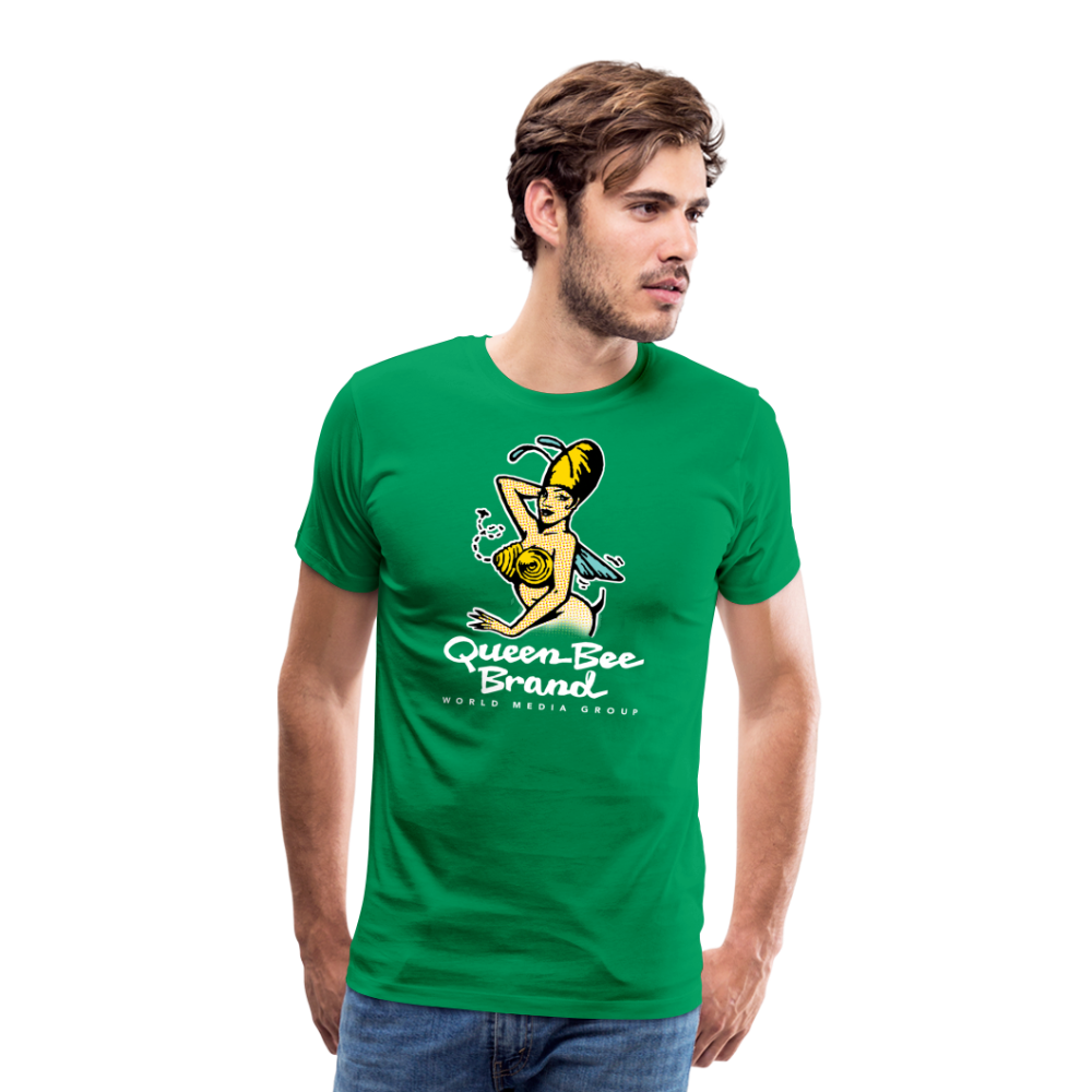 Queen Bee Brand - Men's Premium T-Shirt - kelly green