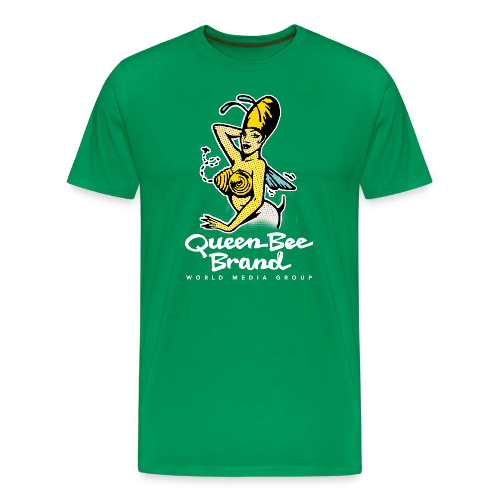 Queen Bee Brand - Men's Premium T-Shirt - kelly green