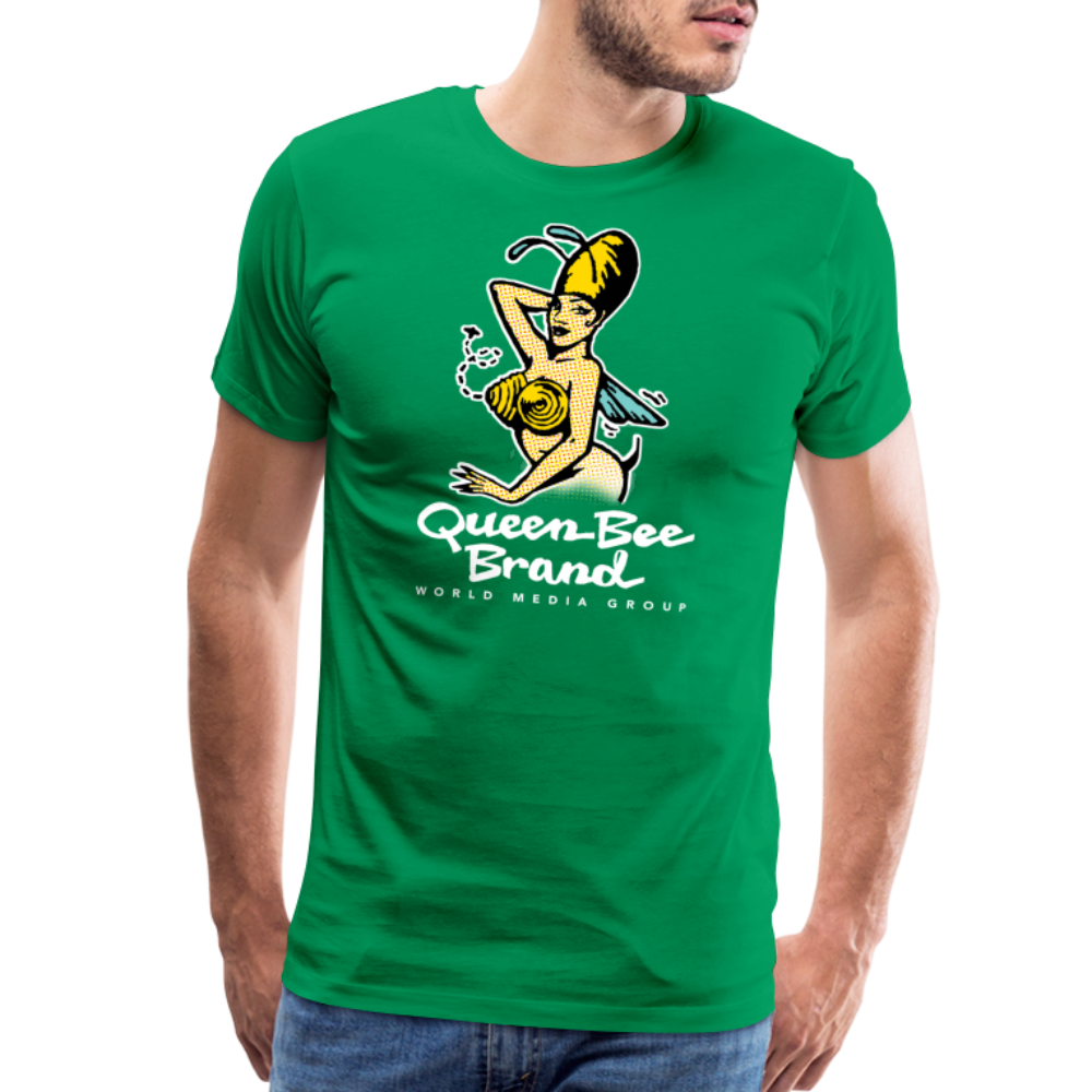 Queen Bee Brand - Men's Premium T-Shirt - kelly green