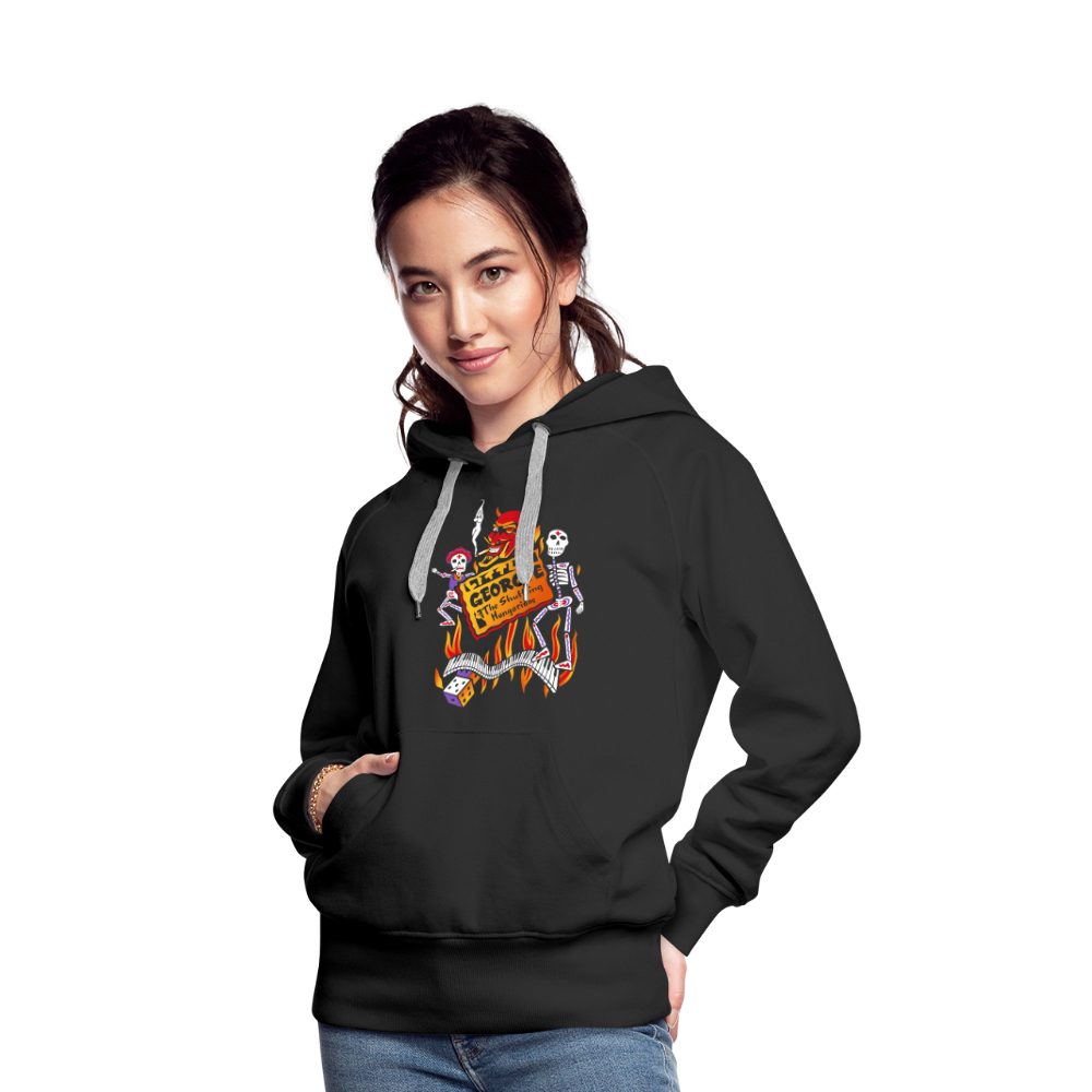 Little Georgie Devil-Women’s Premium Hoodie - black