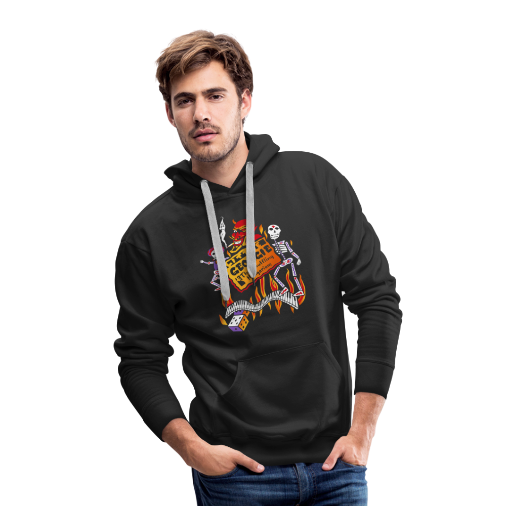 Little Georgie Devil - Men’s Premium Hoodie - black