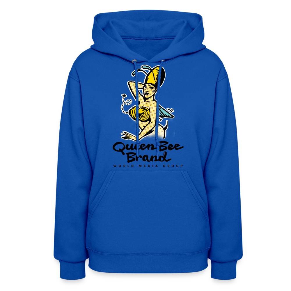 Queen Bee Logo Women's Premium Hoodie - royal blue