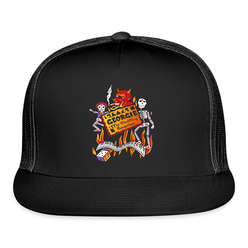 Little Georgie Devil - Trucker Cap - black/black